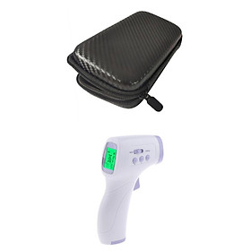 Infrared Forehead Thermometer LCD Digital & Storage Case