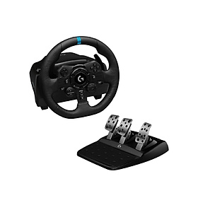 Bộ vô lăng & bàn đạp logitech g923 - phản hồi lực trueforce tương thích ps5, ps4, pc, mac - hàng chính hãng