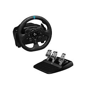 Bộ vô lăng & bàn đạp Logitech G923 - Phản hồi lực TRUEFORCE tương thích PS5, PS4, PC, Mac - Hàng Chính Hãng