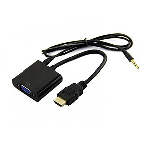 Mua Cáp chuyển đổi VGA + Audio sang HDMI cáp chuyển vga sang hdmi kèm âm thanh