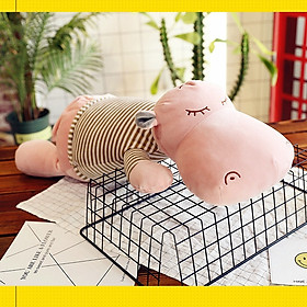 Mua Gối mền Voi lười chức năng 3 trong 1  chăn gối gấu bông kèm mền ngủ trưa văn phòng