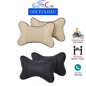 Gối Tựa Đầu Kê Cổ Bằng Da Chất Lượng Cao Dùng Cho Ghế Ô Tô Xe Hơi 15