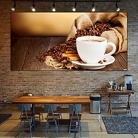 Tranh in dán tường hương cà phê GDT-22