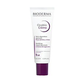 Kem dưỡng ẩm và phục hồi da Bioderma Cicabio Crème 40ml (Nhập khẩu)