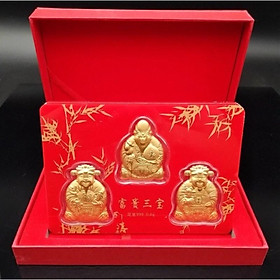 Mua Bộ Phúc Lộc Thọ mạ vàng 24k