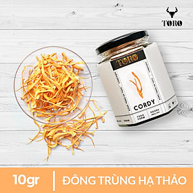Đông Trùng Hạ Thảo TORO - Sấy thăng hoa nguyên sợi - 10g