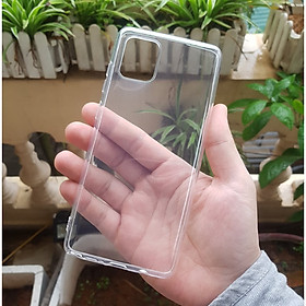 Ốp cho Samsung Galaxy Note 10 Lite - Silicon trong suốt hãng GOR Hàng nhập khẩu