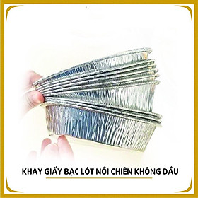 Mua Khay Giấy Bạc Lót Nồi Chiên Không Dầu Đường Kính 19cm