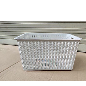 Mua Rổ chữ nhật hình đan giả mây hàng cao cấp việt nhật