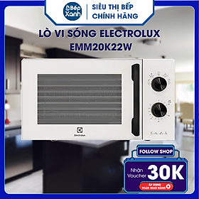 Lò Vi Sóng Electrolux EMM20K22W - Hàng Chính Hãng