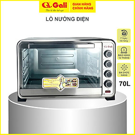 Mua Lò nướng điện đa năng Gali GL-1170 dung tích lớn 70 lít  có đèn  xiên quay  quạt đối lưu  hàng chính hãng Gali bảo hành 24 tháng.