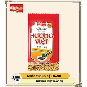 Nước tương Hương Việt Hảo Vị 7ml 01 túi gồm 50 gói tiện lợi sử dụng