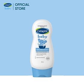 Sữa tắm gội dịu lành cho bé Cetaphil Baby Gentle Wash & Shampoo 230ml