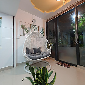 Mua Xích đu đôi 2 người ngồi ( Nệm nhung xám)
