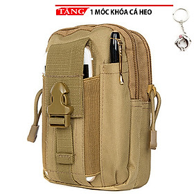 Túi Đeo thắt lưng mini soldier KI053 Tặng móc khóa cá heo