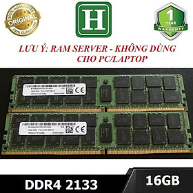Mua Ram Server ECC REG DDR4 16GB bus 2133 - không dùng cho máy PC thường/Laptop