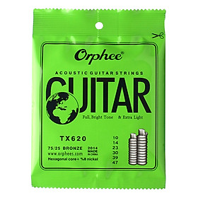 Mua Dây Đàn Guitar Acoustic Orphee TX620