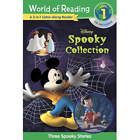 Sách ngoại văn: Disney's Spooky Collection 3-In-1 Listen-Along Reader-Level 1 Reader