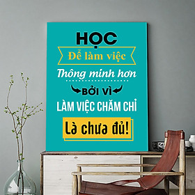 Tranh động lực Học để làm việc thông minh hơn bởi vì làm việc chăm chỉ là chưa đủ-Model: AZ1-0383