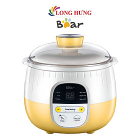 Nồi nấu chậm Bear 0.8 lít SUBE001 - Hàng chính hãng