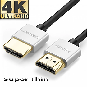 Dây HDMI 2.0 siêu mỏng thuần đồng 10.8Gbps dài 1m Ugreen (30476)- Hàng chính hãng