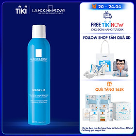 Xịt khoáng dành cho da dầu mụn La Roche Posay Serozinc 300ml Tặng Thermal Spring Water 50ml