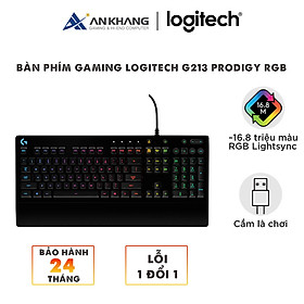 Mua Bàn phím gaming Logitech G213 Prodigy RGB - Hàng Chính Hãng - Bảo Hành 24 Tháng