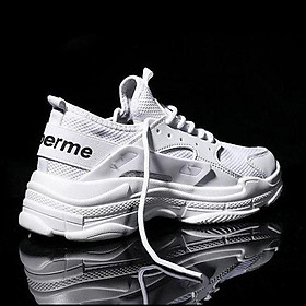 Giày thể thao sneaker nam nữ đế cao siêu nhẹ phong cách Hàn Quốc