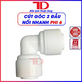 Cút Và Van Nối Máy Lọc Nước RO: Cút Góc, Cút Ren, Van Một Chiều, Cút Chuyển Đổi Phi 6 Phi 10 Nối Nhanh... - Điện lạnh Thuận Dung