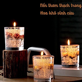 Mua Nến thơm từ hoa khô vĩnh cữu tự nhiên kiểu dáng sang trọng  hương thơm tự nhiên