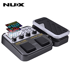 NUX MG-100 Modeling Guitar Processor Guitar Effect Pedal Drum Tuner Recorder 58 Effect 72 Preset Multi-function
