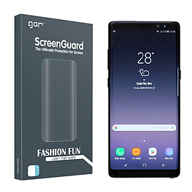 Miếng Dán Dẻo Gor 3D Cho Samsung Galaxy Note 8 (Dán Full màn hình) - Hàng nhập khẩu