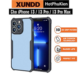 Ốp lưng chống sốc cho iPhone 13 / 13 Pro / 13 Pro Max hiệu Xundd Fitted Armor Case trang bị túi khí bảo vệ góc, gờ bảo vệ camera - Hàng nhập khẩu