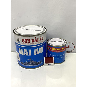 Mua Sơn Epoxy Hải Âu màu đỏ nâu EP3 550 1L