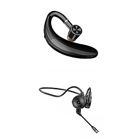2x Bluetooth Headset/ Ear Hook Hands Free Earphones Built-in Mic