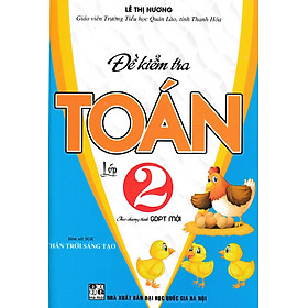 Đề kiểm tra Toán lớp 2 theo chương trình GDPT mới