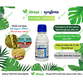 Mua Thuốc trừ bệnh Syngenta Tilt Super 300EC Lem Lép Hạt và Đốm Vằn