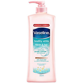 Gel Dưỡng Thể Dịu Mát Trắng Da Vaseline Fresh & Fair 350ml