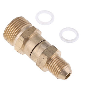 1Pc M22 X M14 Coupling Connector Swivel BRASS Pressure Washer Hose Adapter