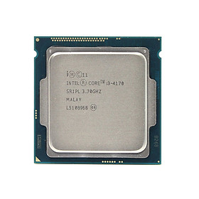 Mua Bộ Vi Xử Lý CPU Intel Core I3-4170 (3.70GHz  3M  2 Cores 4 Threads  Socket LGA1150  Thế hệ 4) Tray chưa Fan - Hàng Chính Hãng