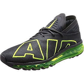 Nike Air Max Flair Mens Running Trainers 942236 Sneakers Shoes (UK 10 US 11 EU 45, Dark Grey Volt 008)