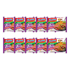 Thùng 40 Gói Mì Xào Khô Indomie Vị bò cay - Mi Goreng Rendang (91g x 40)