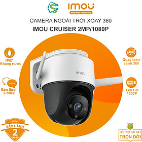 Mua Camera IMOU Cruiser 2MP/4MP  Camera ngoài trời  xoay 360  chống nước  tích hợp đèn chiếu sáng  có màu ban đêm - Hàng Chính Hãng