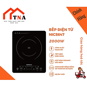 Mua Bếp từ dơn Nanoco NICS647 2000W - Hàng chính hãng