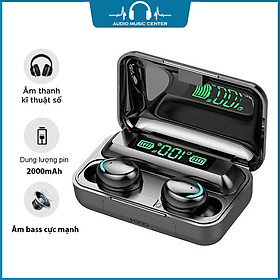 Tai Nghe Bluetooth True Wireless F9 Pro V5.1 Có LCD Cực Hay Pin Trâu Kèm Cáp Sạc