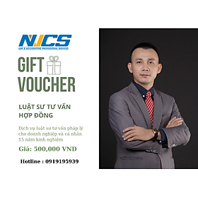 VOUCHER- LUẬT SƯ TƯ VẤN HỢP ĐỒNG