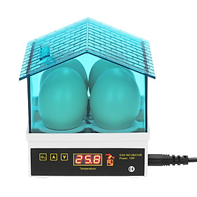 Máy Ấp Trứng Hình Ngôi Nhà Điều Chỉnh Được Nhiệt Độ (4 Ô Đựng Trứng)