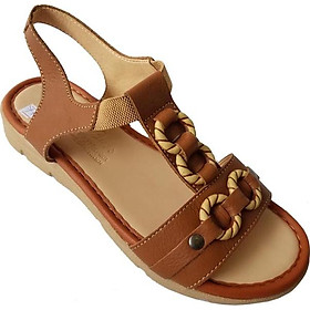 Giày Sandal Nữ BIGGBEN Da Bò Thật SDN0399