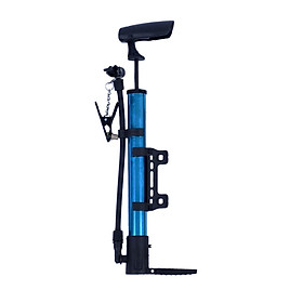 Bơm Xe Đạp Xe Máy Mini Có Đế Gắn Vào Khung Xe Đạp (Màu ngẫu Nhiên)