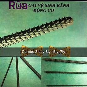 Mua Bộ combo 3 size rũa gai vệ sinh rãnh động cơ